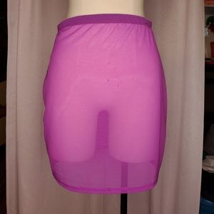Mesh skirt
